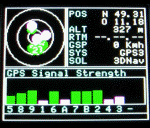 Bild von unserem Display.