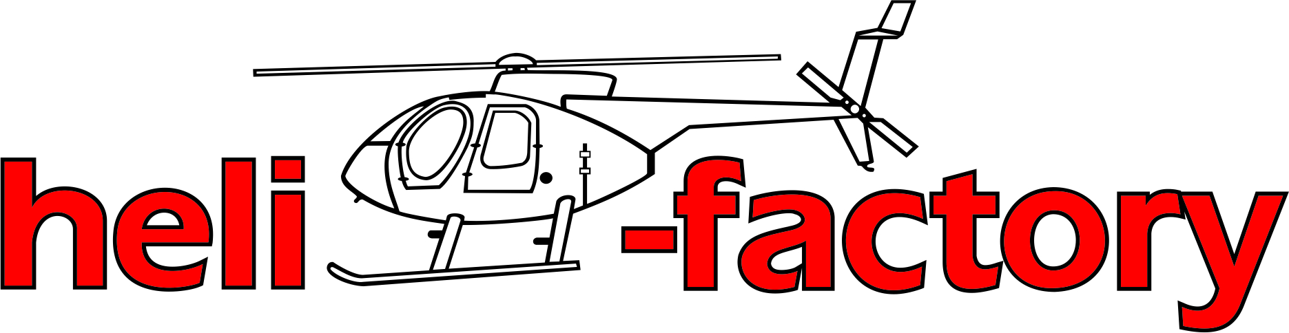 Logo Heli Factory.
